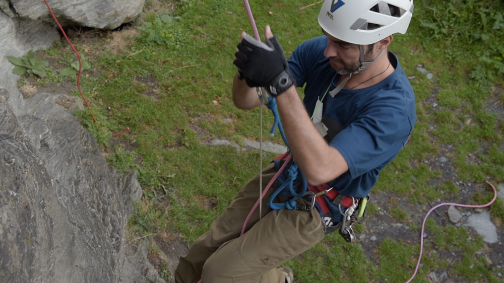 Petzl Basic hand ascender for ascending on ropes
